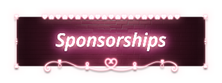 Sponsorships Panel from Neon Valentine Panels Theme.